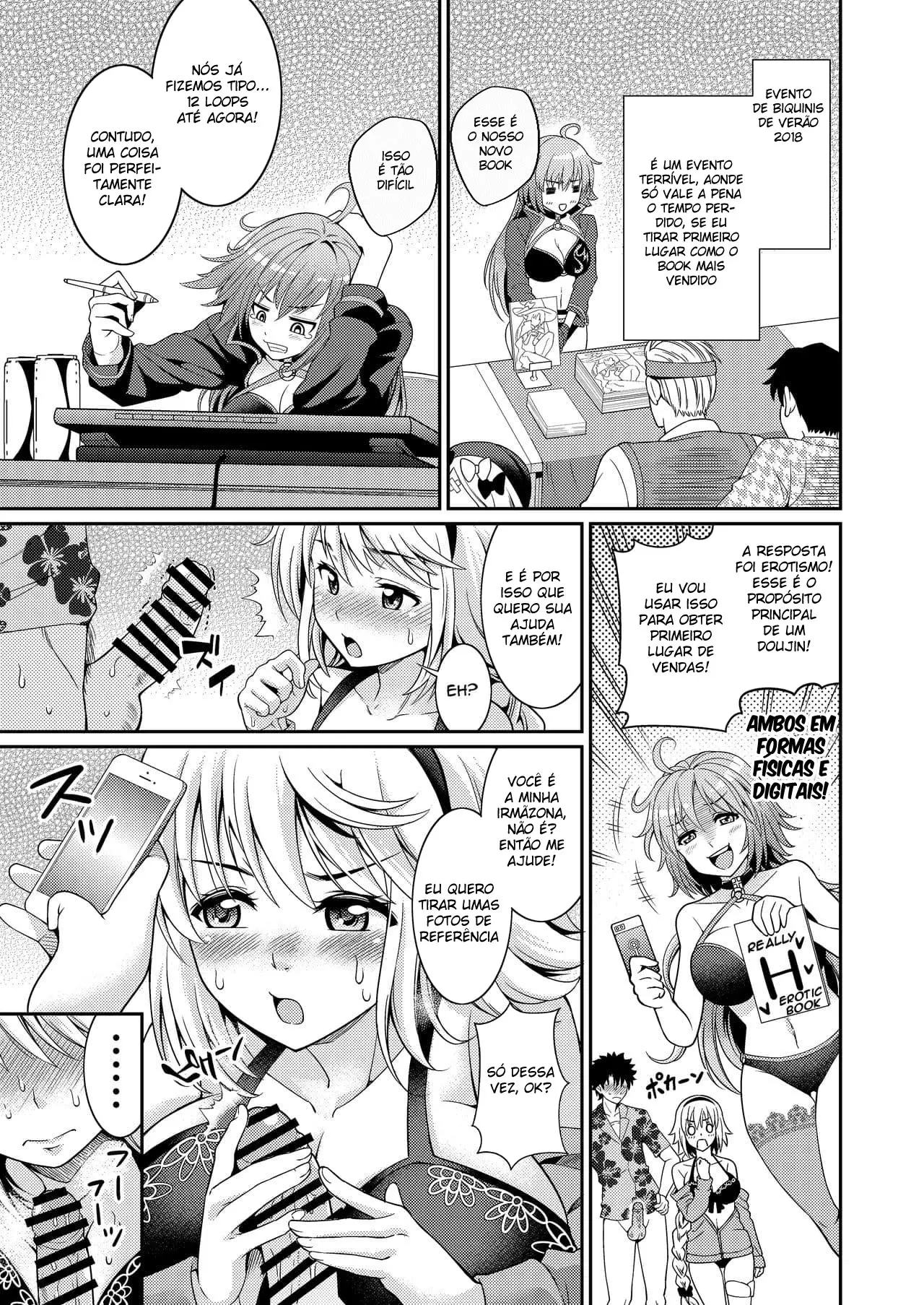 Jeanne-chan no Ecchi na Satsueikai - Foto 19