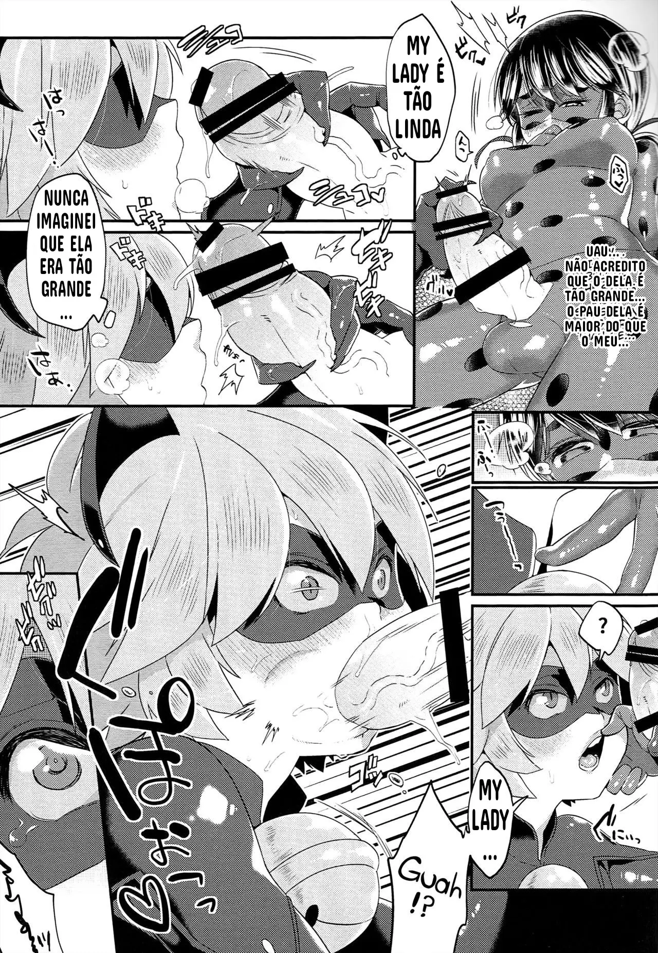 Teki No Shoi De Futanari Ni Sareta Ladybug Ga Cat Noir No Shojo O Ubacchau Hon - Foto 10