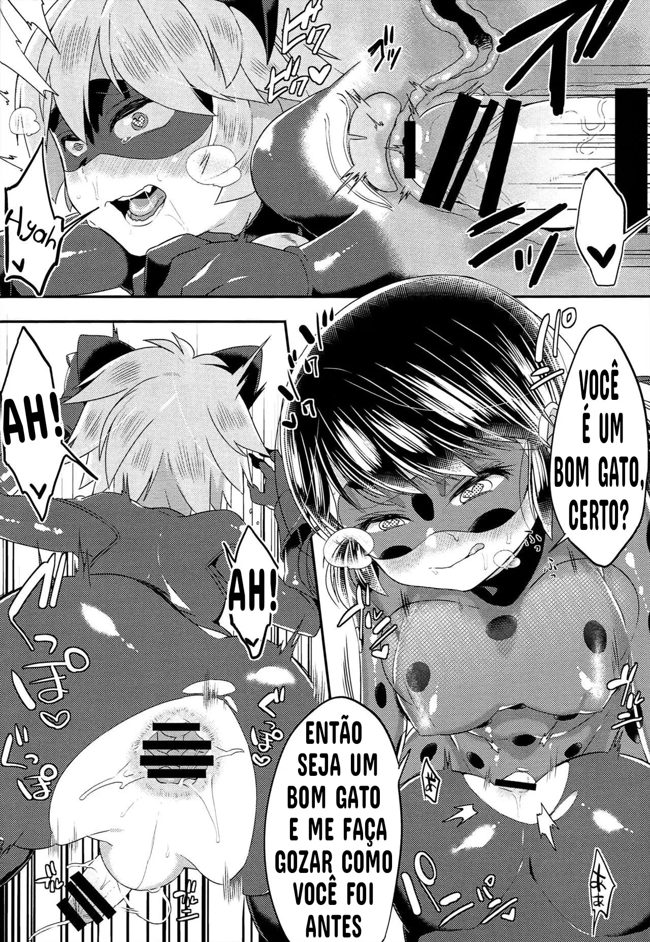 Teki No Shoi De Futanari Ni Sareta Ladybug Ga Cat Noir No Shojo O Ubacchau Hon - Foto 19