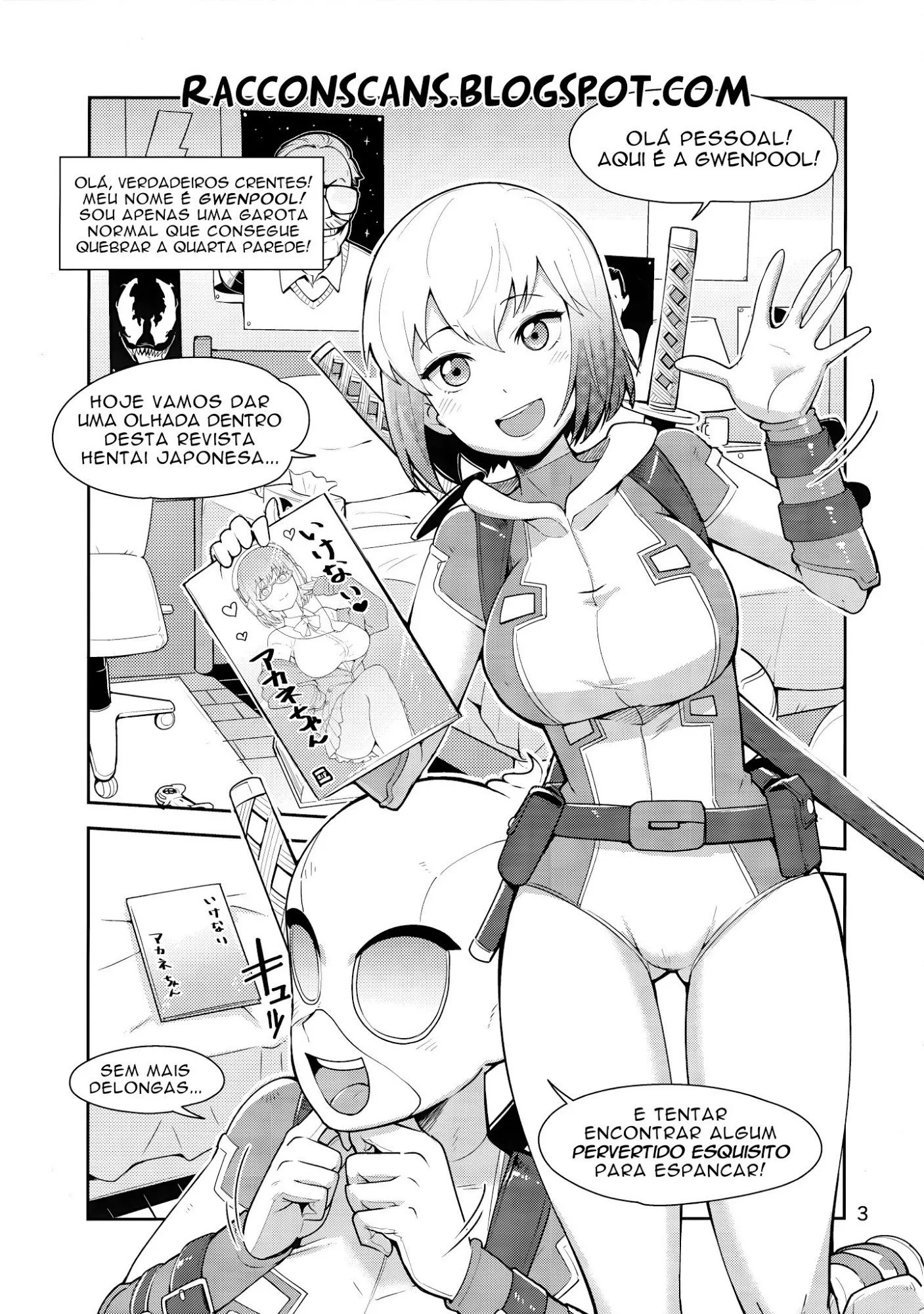 Gwenpool Ecchi na Sekai ni Ojama Shima~su - Foto 2