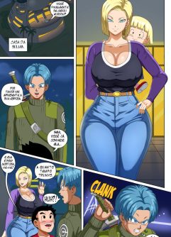  [Pink Pawg] Android 18 And Trunks [Dragon Ball]