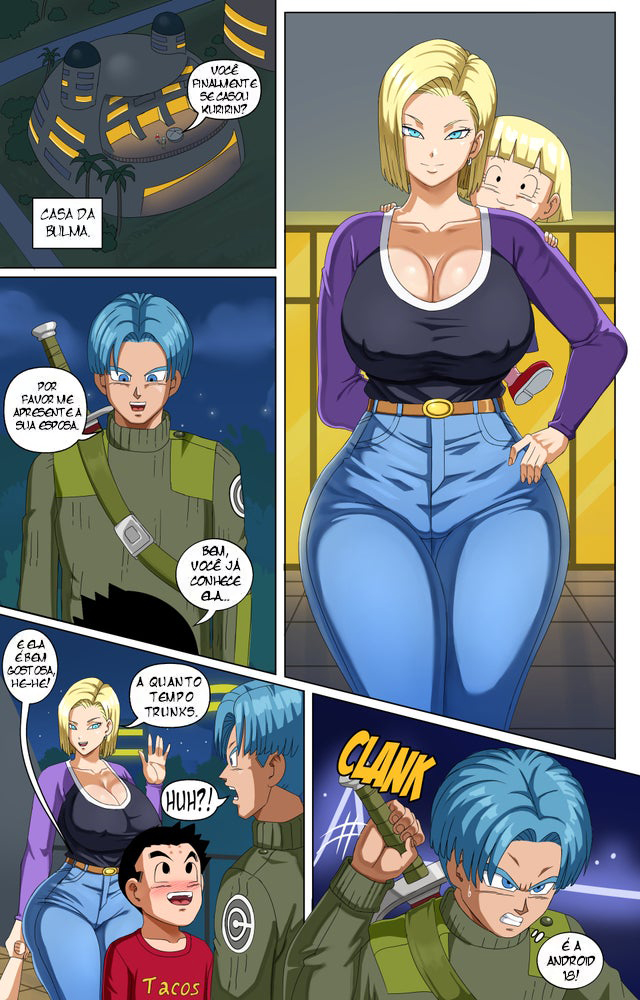 Android 18 And Trunks