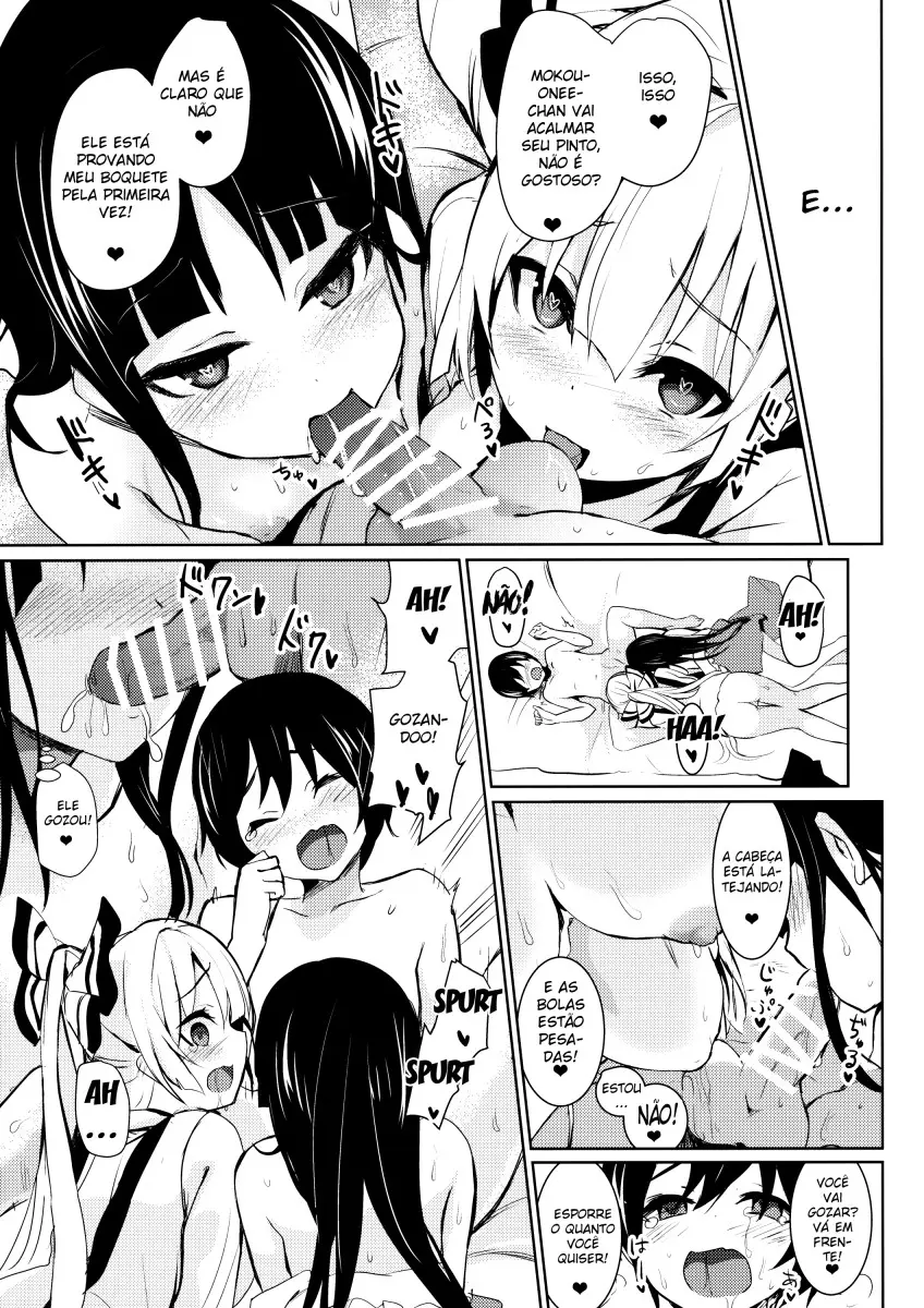 Mokou Onee-chan-tachi to Shota ga Ecchi Suru Hon - Foto 6