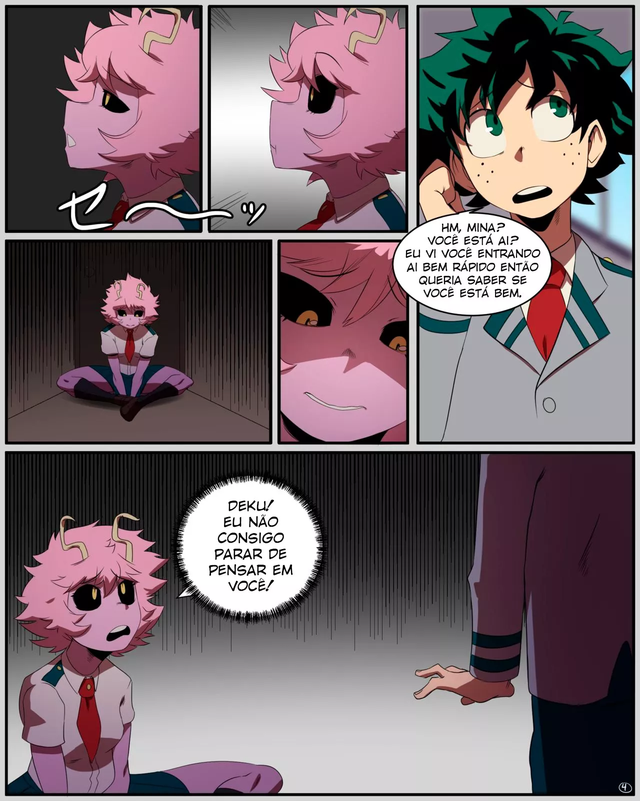 Mina x Izuku Comic